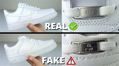 real vs fake nikes|nike air force 1 real.